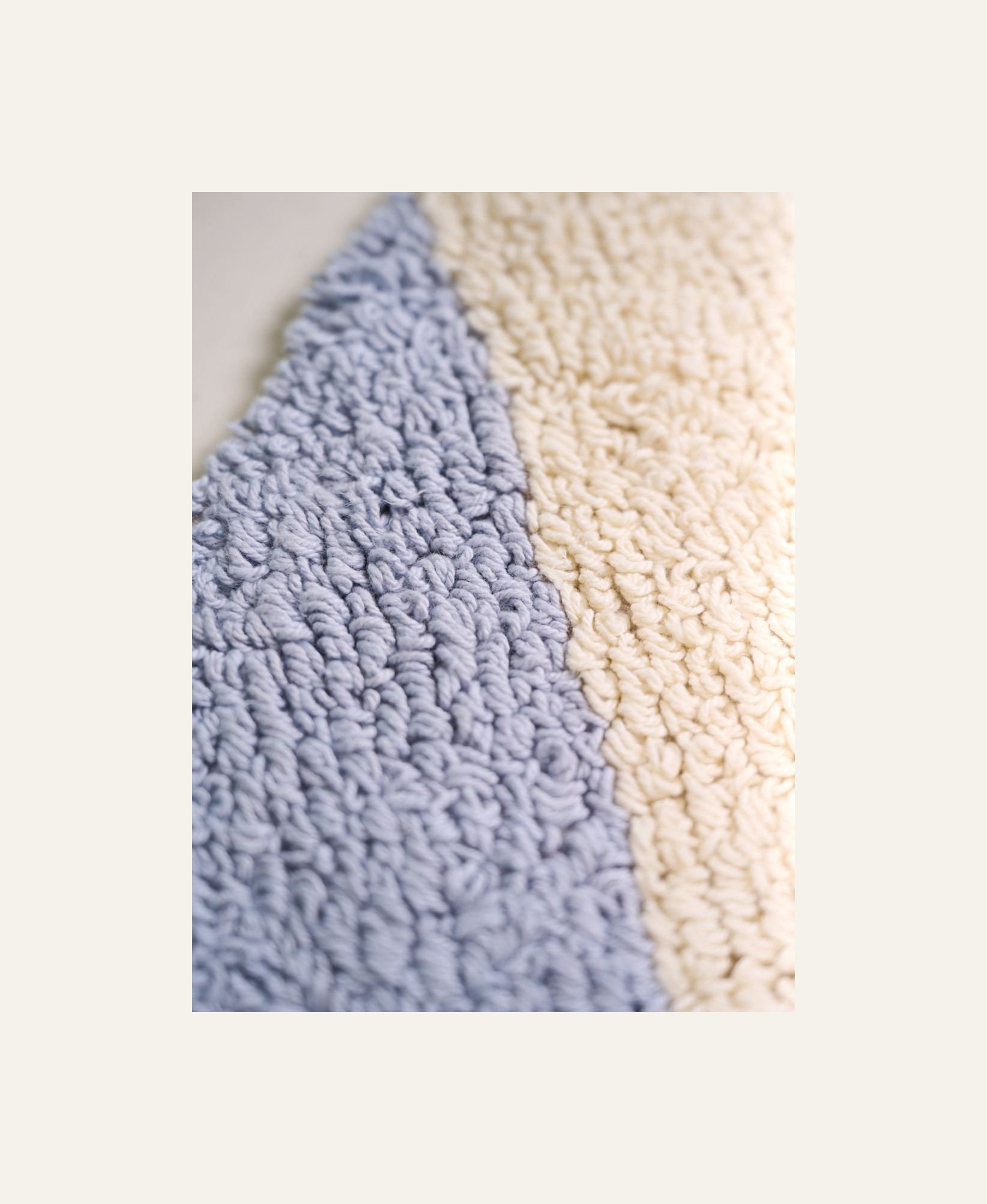 Badrumsmatta multi/blå - 2