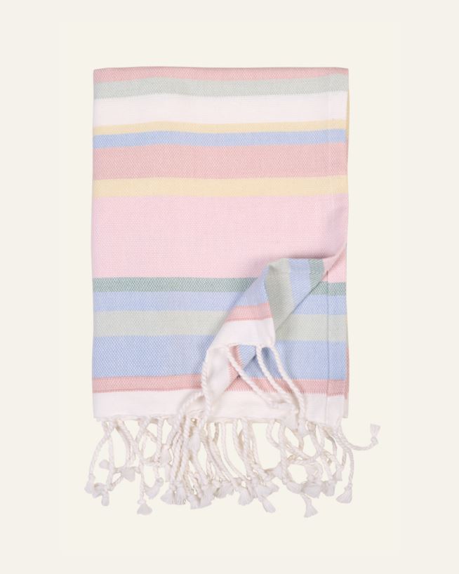 Badlakan multi/gul - 75x150cm multi/gul - 1