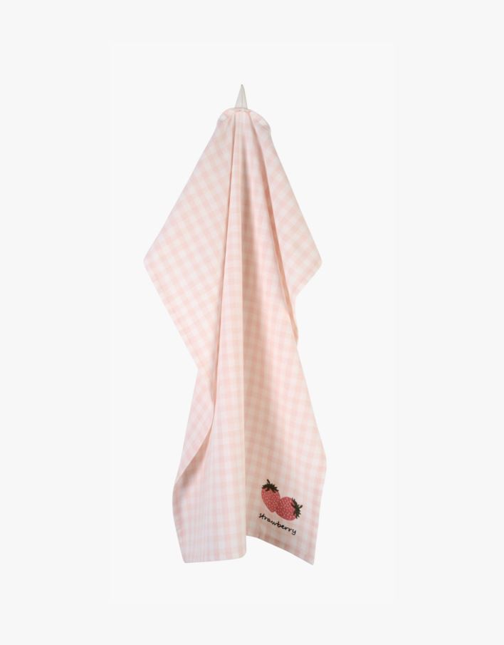 Kökshandduk rosa - 47x70 cm rosa - 1