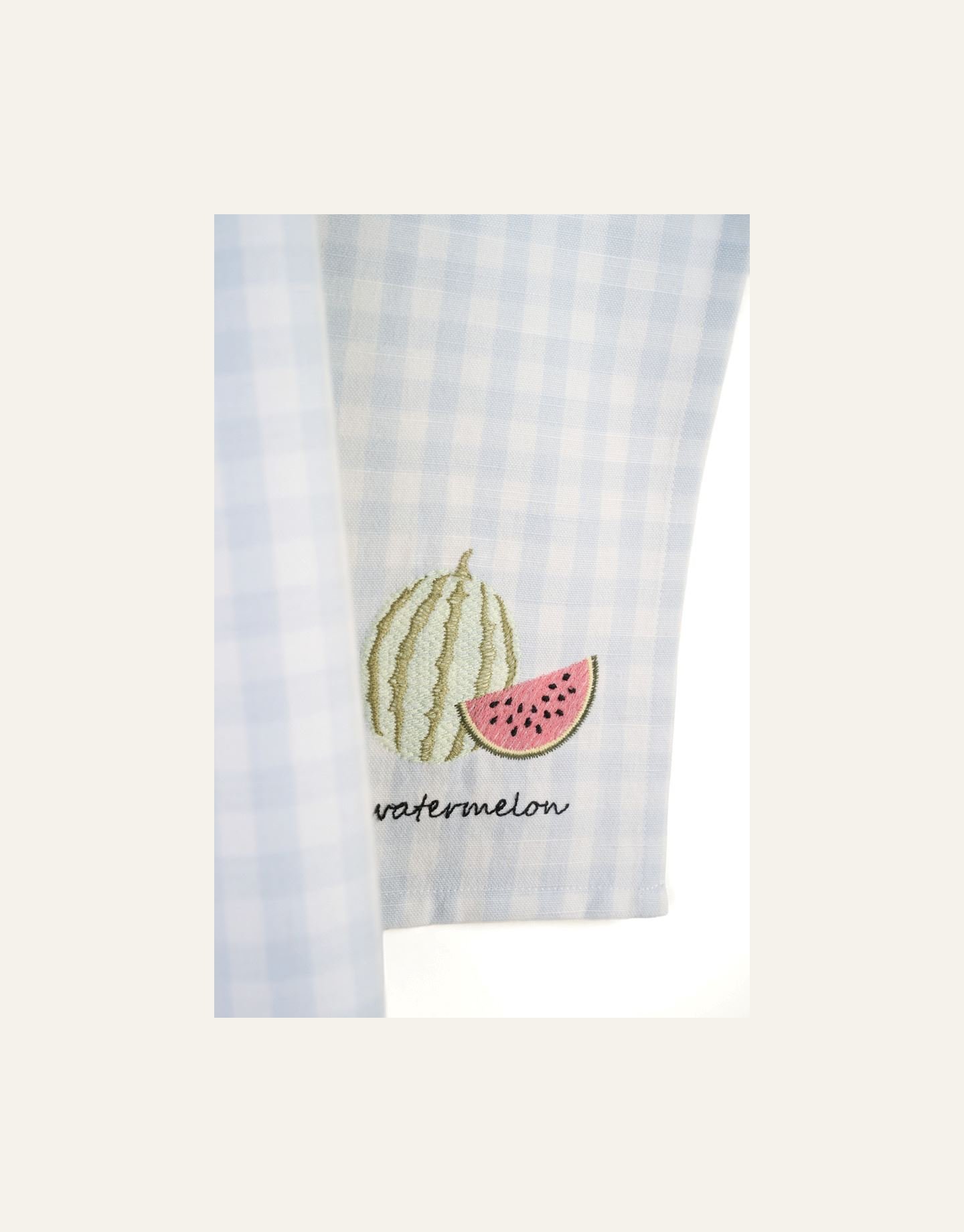 Kökshandduk ljusblå - 3