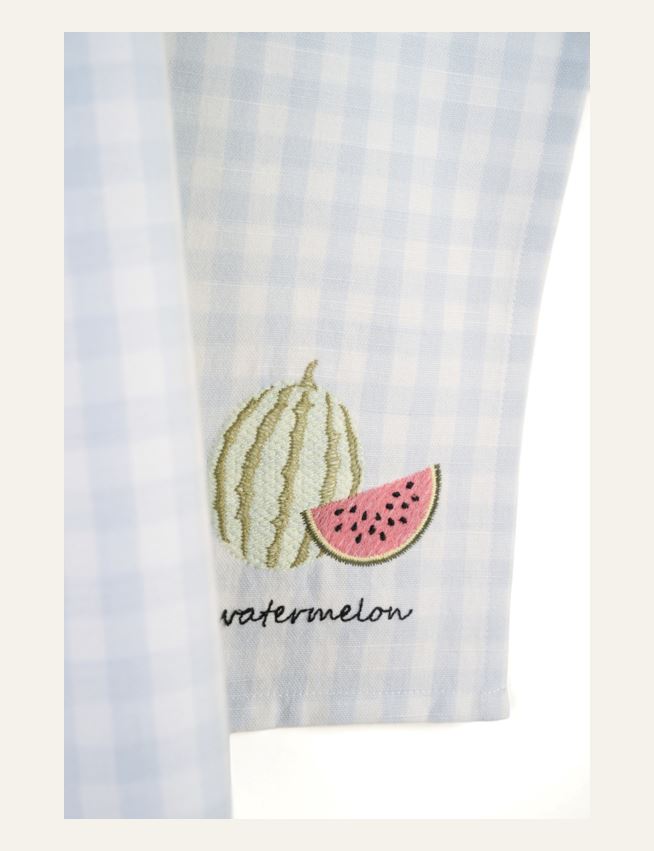 Kökshandduk ljusblå - 3