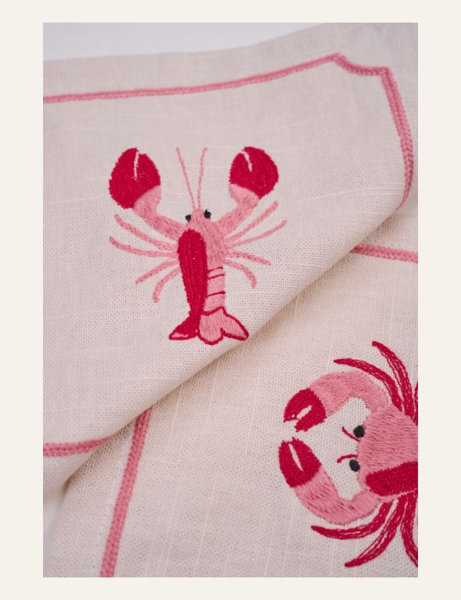 2pack glasunderlägg rosa - 2