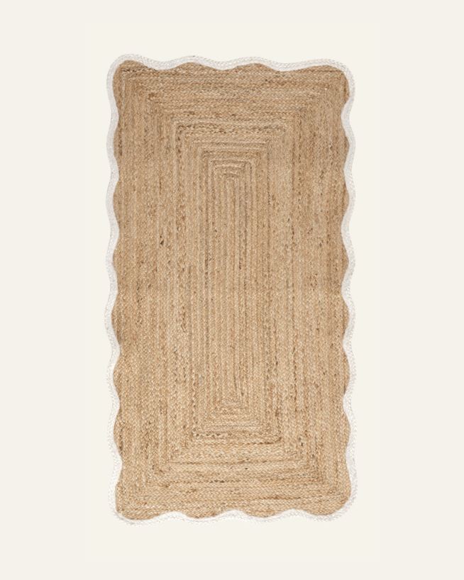 Jutematta offwhite - 80x150 cm offwhite - 1