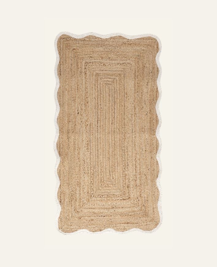 Jutematta offwhite - 80x150 cm offwhite - 1