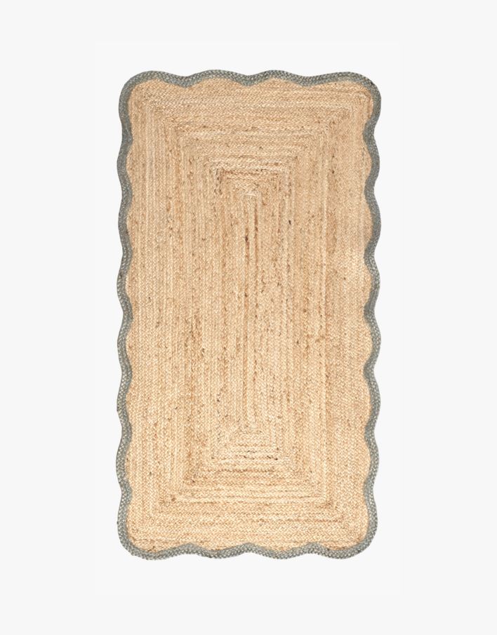 Jute matta olivgrön - 80x150 cm olivgrön - 1