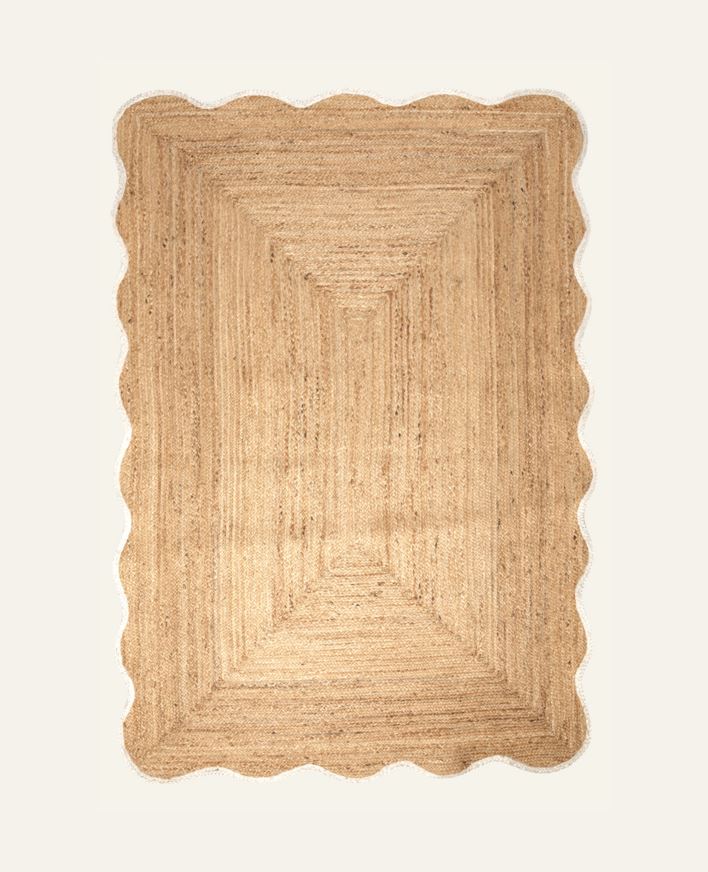 Jutematta offwhite - 160x230 cm offwhite - 1