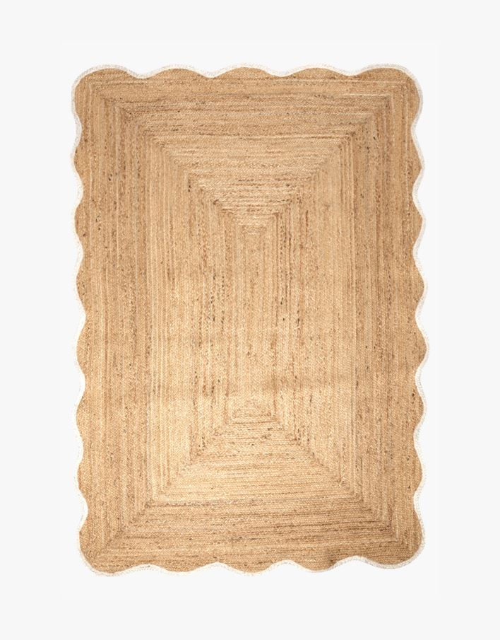 Jute matta offwhite - 160x230 cm offwhite - 1