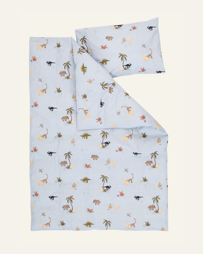 Påslakanset blå - 100x130 cm blå - 1