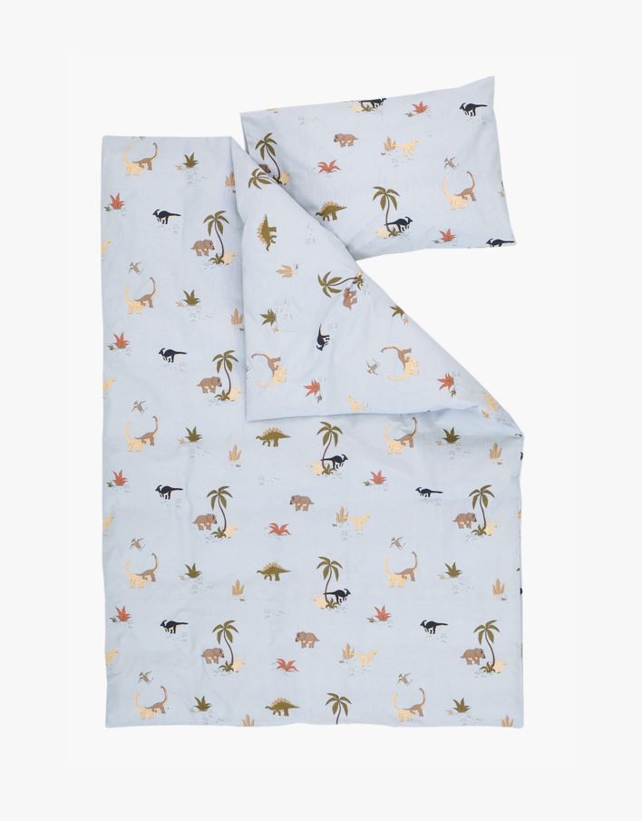 Påslakanset blå - 100x130 cm blå - 1