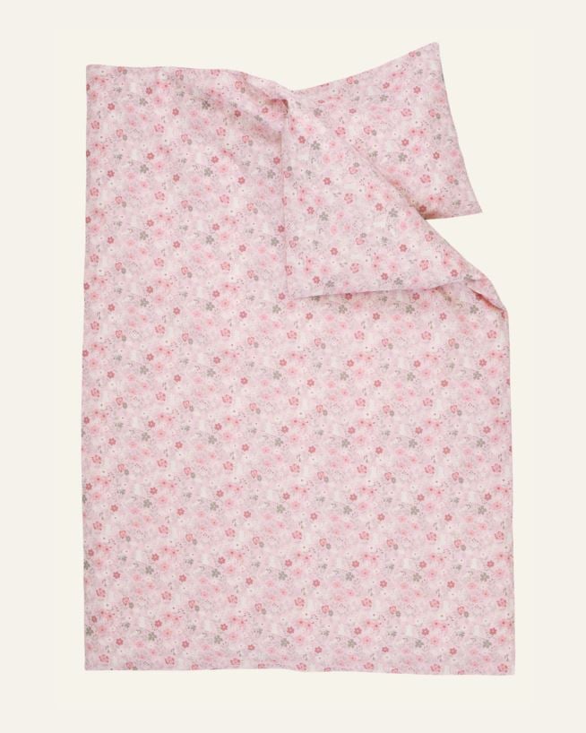 Påslakanset rosa - 100x130 cm rosa - 1