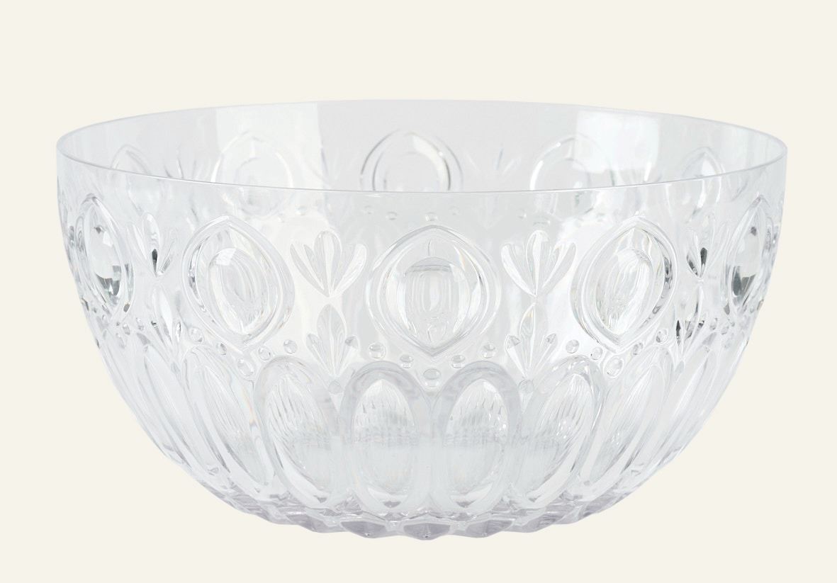 Salladsskål transparent - ø25,5 h12,5 cm transparent - 1