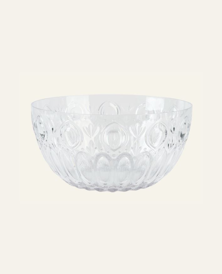 Salladsskål transparent - ø25,5 h12,5 cm transparent - 1