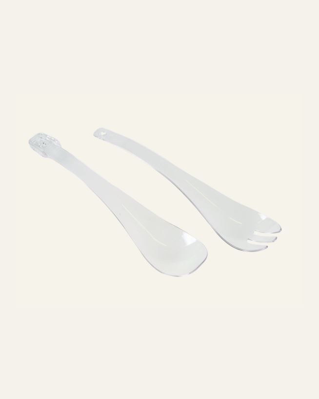 Salladsbestick transparent - 30,8x6,5 cm transparent - 1