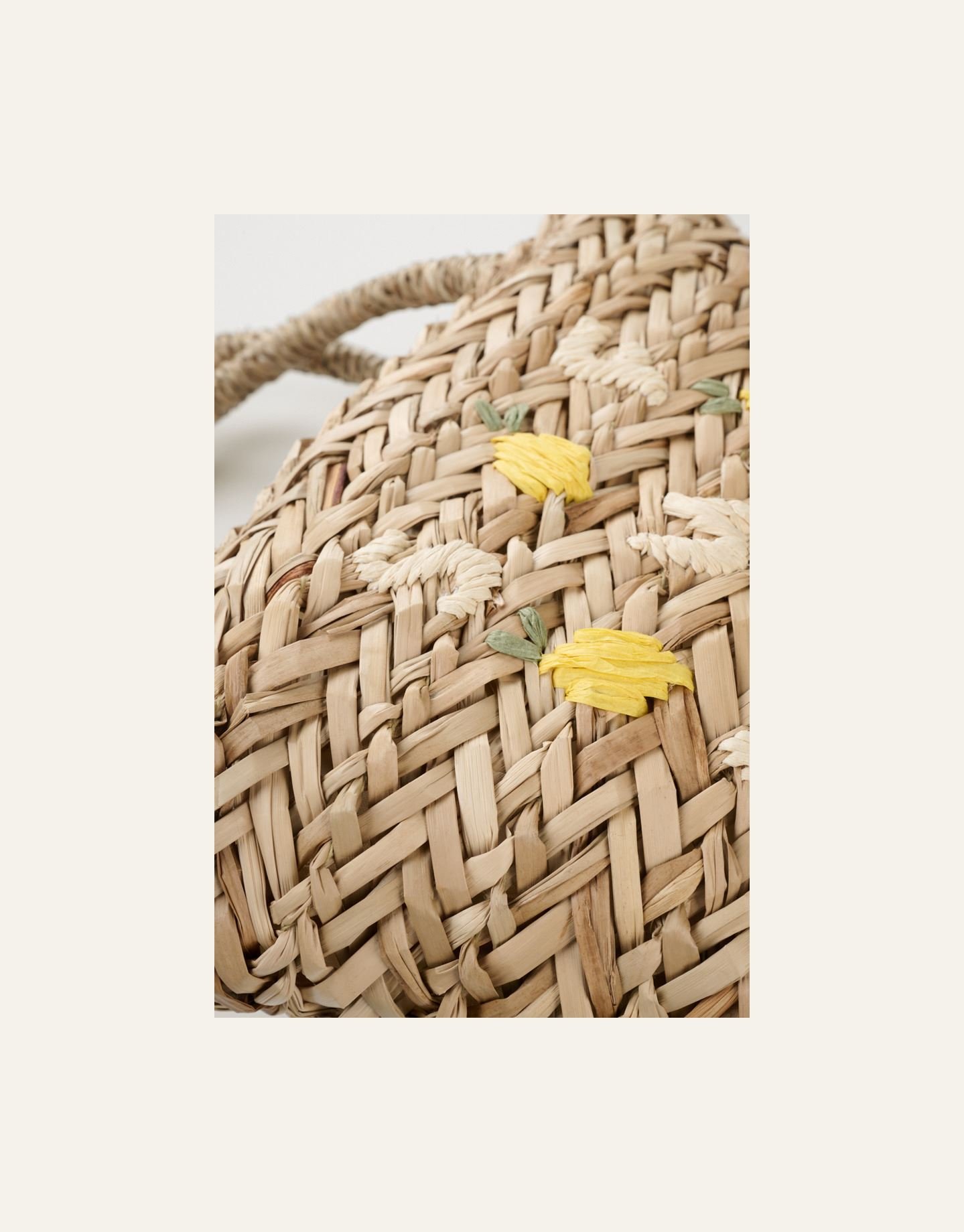Stråväska natur - 2