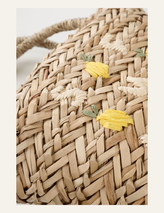 Stråväska natur - 2