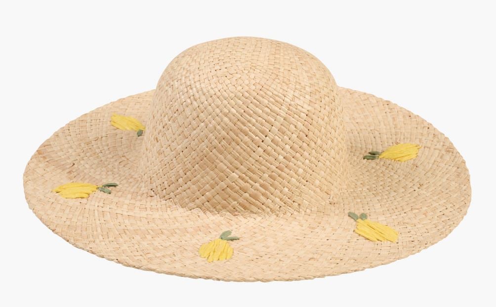 Stråhatt multi natur - 39x11 cm Multi natur - 1