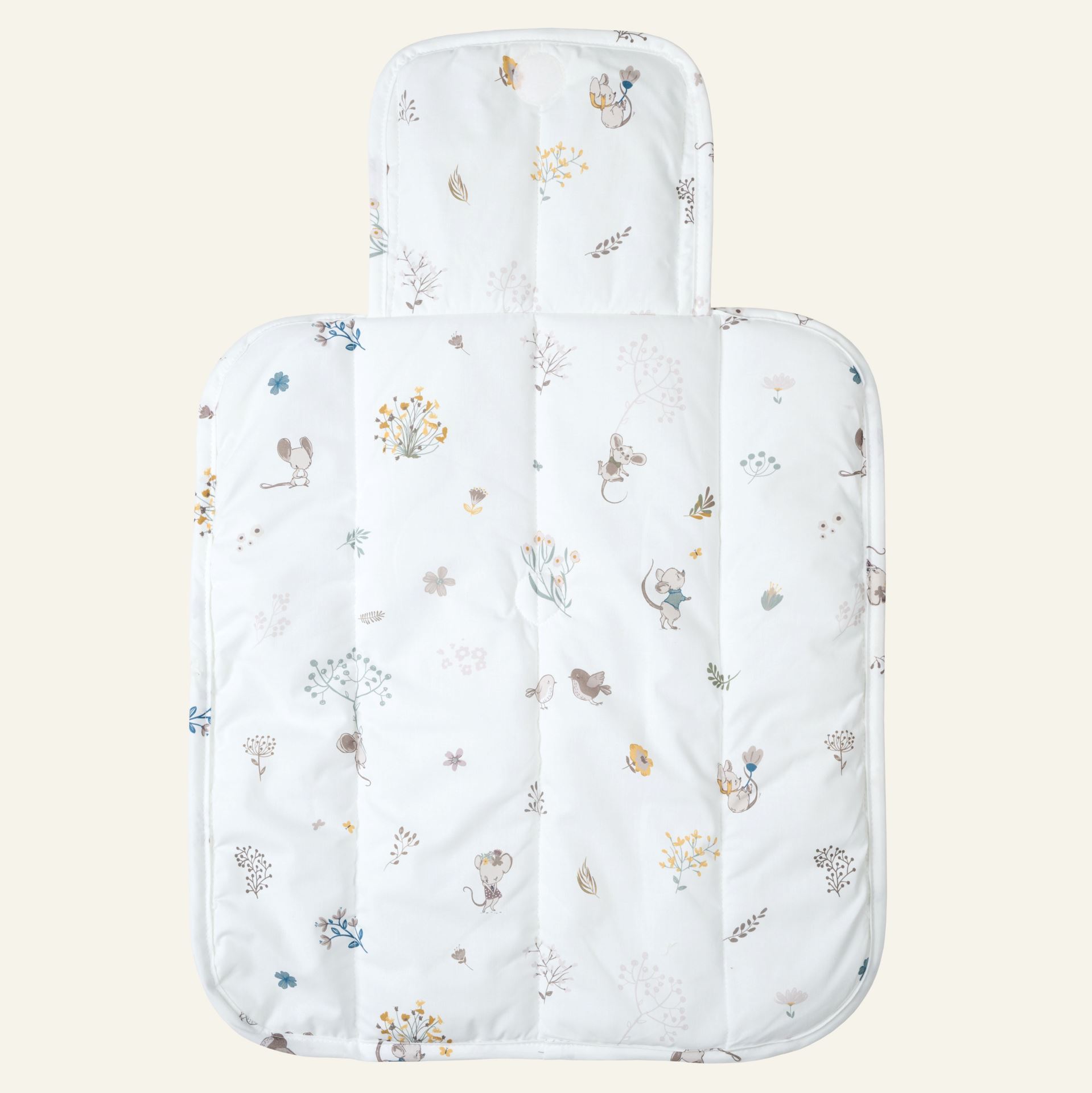 Skötunderlägg multi/vit - 70x44 cm multi/vit - 1
