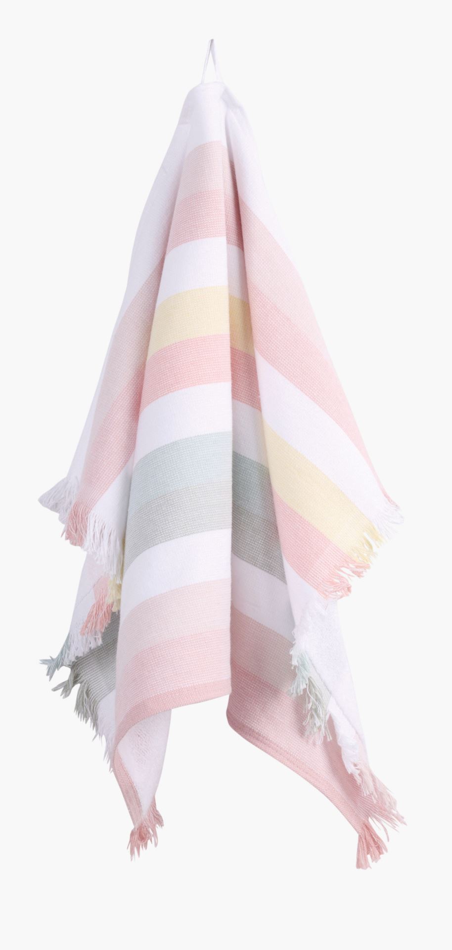 Handduk multi/rosa - 40x60cm multi/rosa - 1