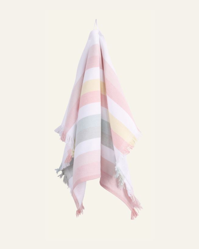 Handduk multi/rosa - 40x60cm multi/rosa - 1