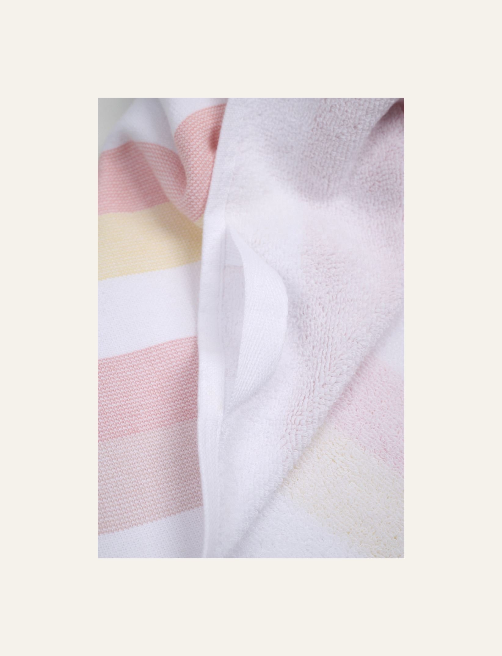 Handduk multi/rosa - 2