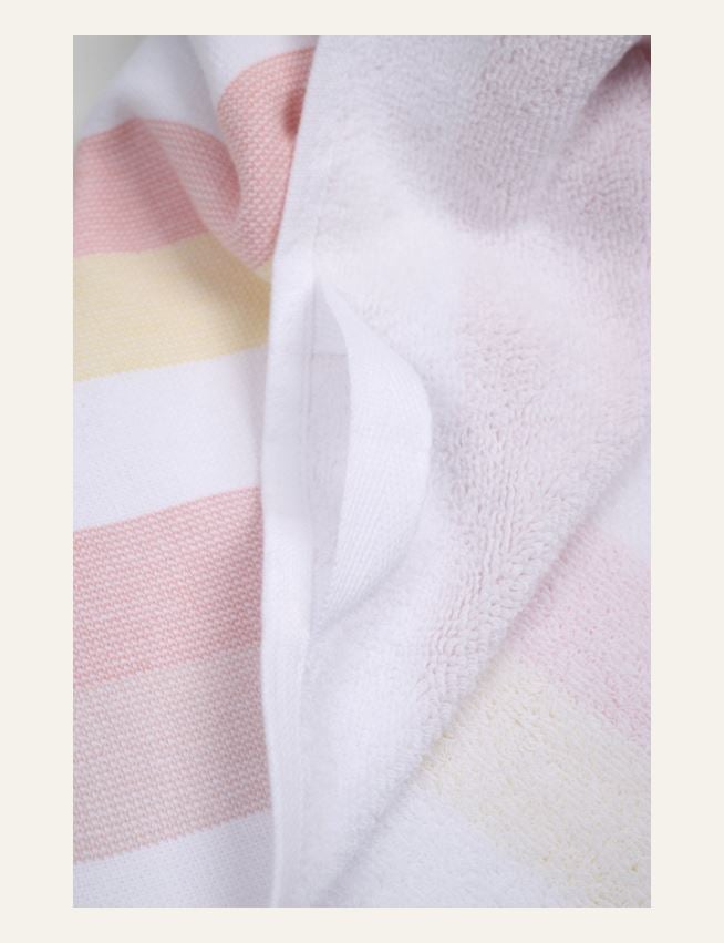 Handduk multi/rosa - 2