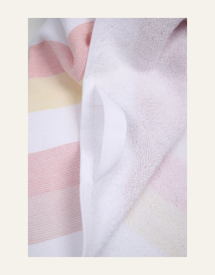 Handduk multi/rosa - 2