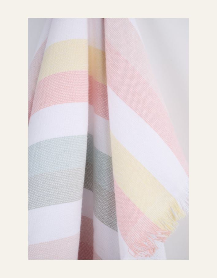 Handduk multi/rosa - 3