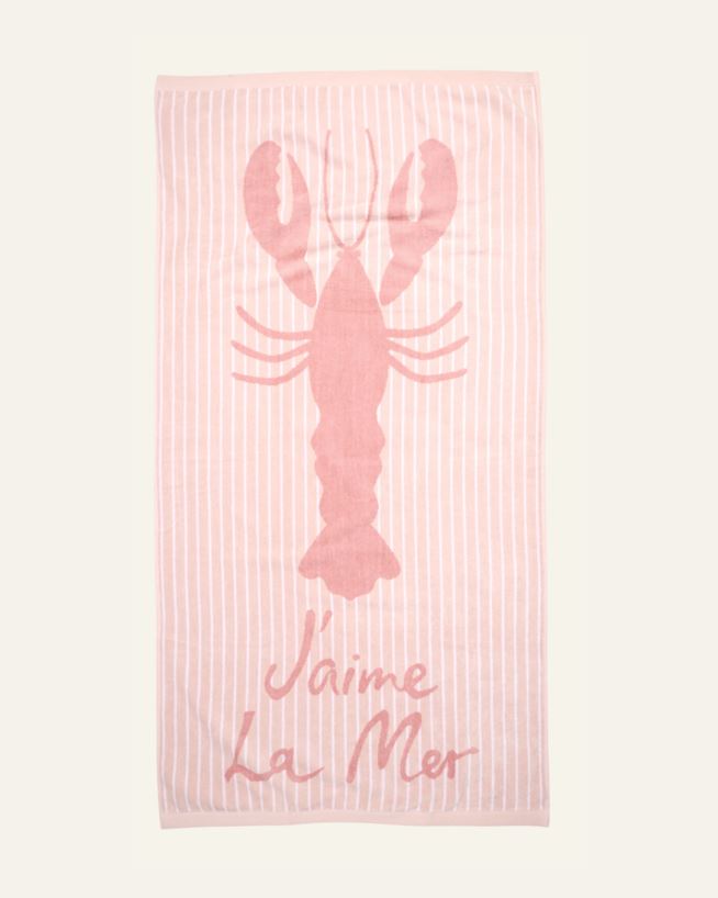 Badlakan multi/rosa - 75x150 cm multi/rosa - 1