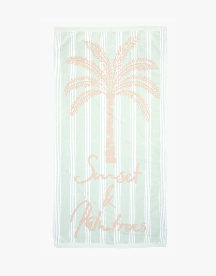 Badlakan multi/grön - 75x150cm multi/grön - 1