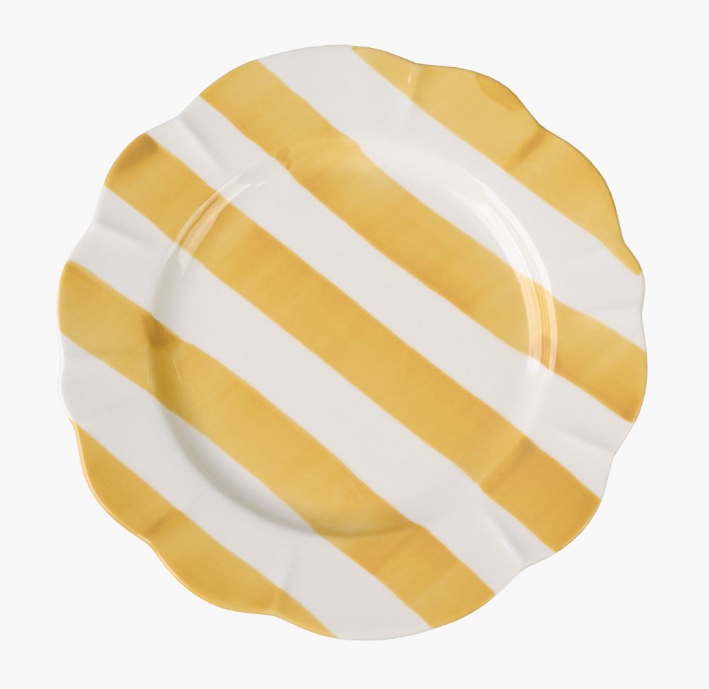 Tallrik gul - ø21cm gul - 1