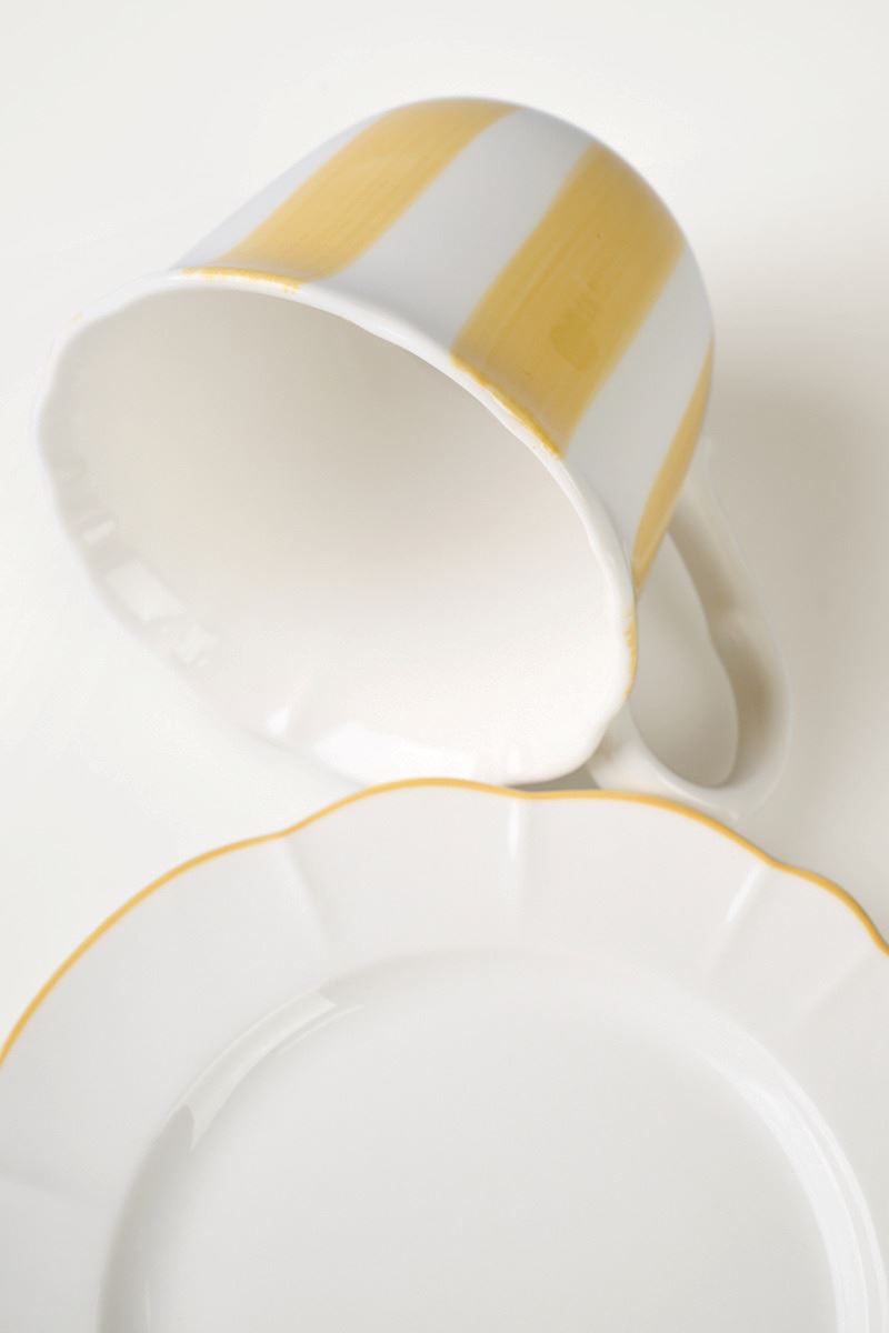 Kopp med fat gul - 3