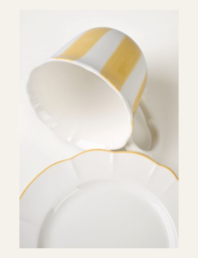Kopp med fat gul - 3