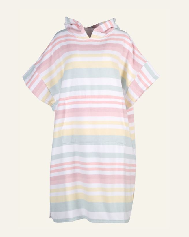 Poncho multi/rosa - one size multi/rosa - 1