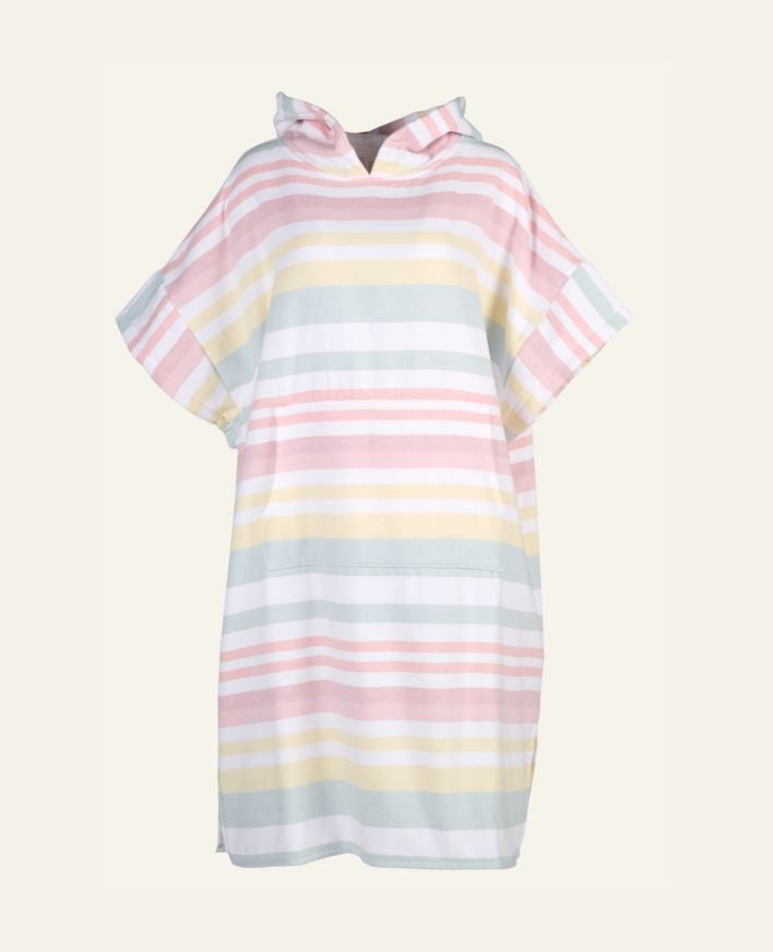 Poncho multi/rosa - one size multi/rosa - 1