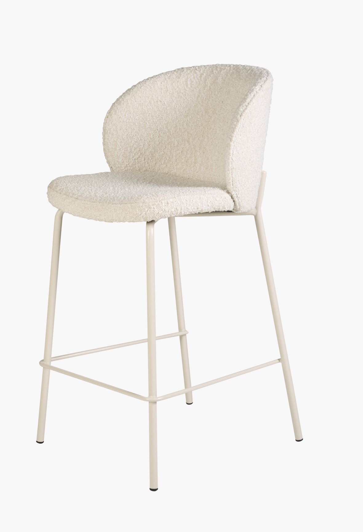 Barstol offwhite - 50x48x94 cm offwhite - 1