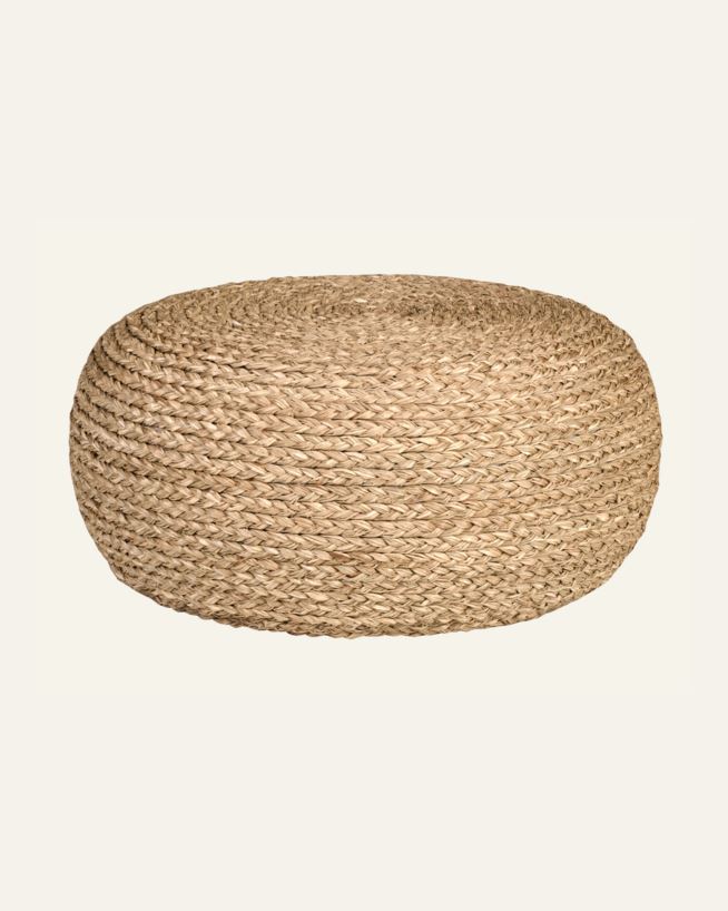 Puff natur - 58x58x26 cm natur - 1
