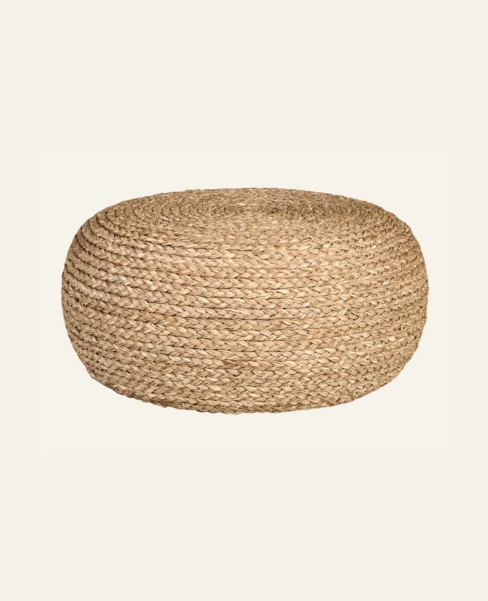 Puff natur - 58x58x26 cm natur - 1