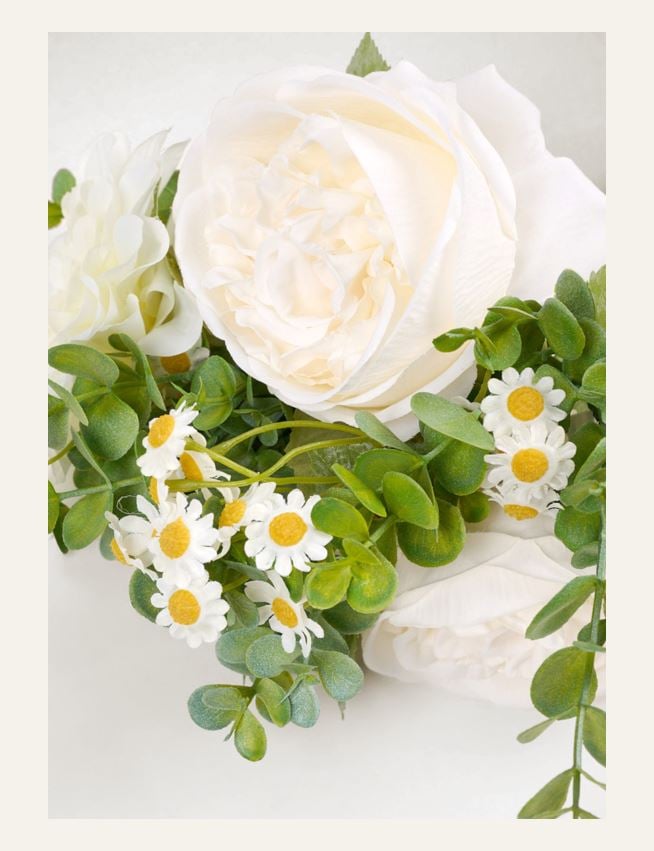 Konstgjord bukett vit - 2