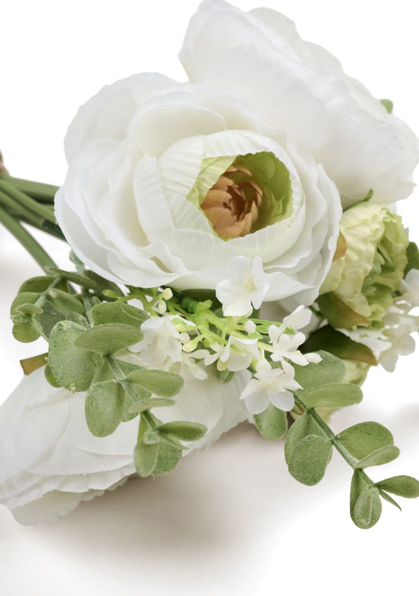 Konstgjord bukett vit - 2