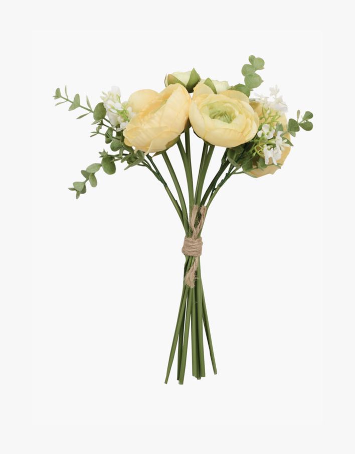 Konstgjord bukett gul - 20x18x36 cm gul - 1