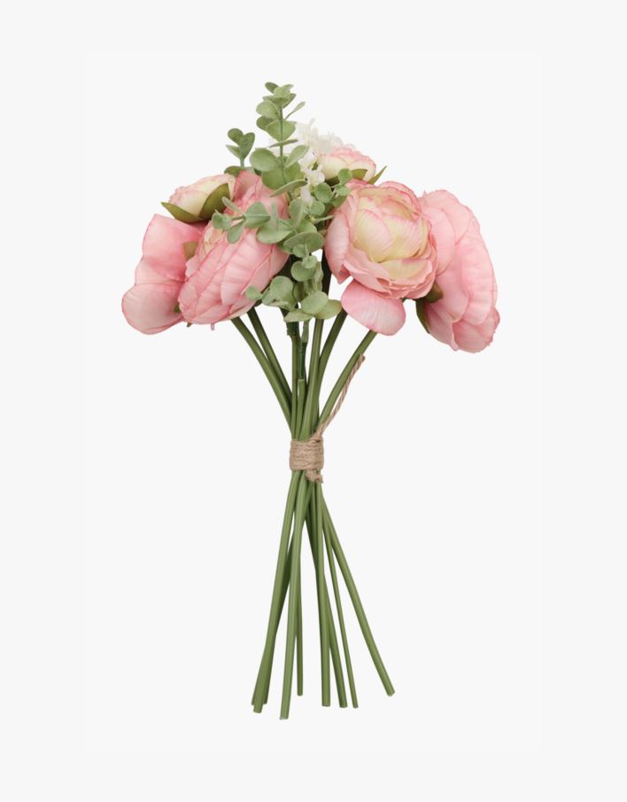 Konstgjord bukett rosa - 20x18x36 cm rosa - 1