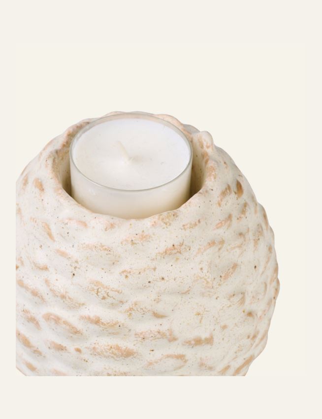 Värmeljushållare vit - 3