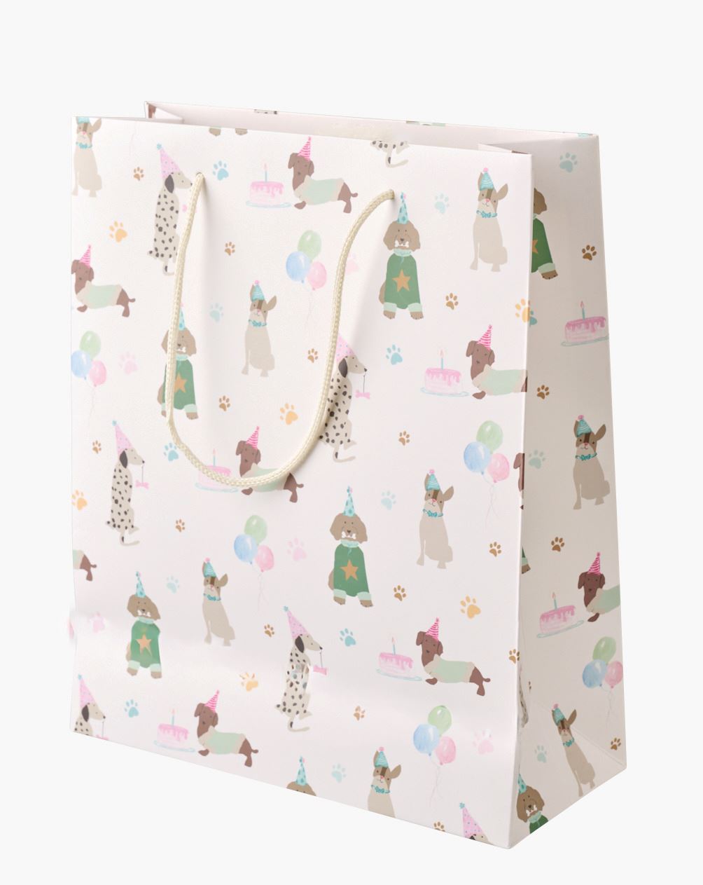 Presentpåse multi/vit - 24x29x10 cm multi/vit - 1