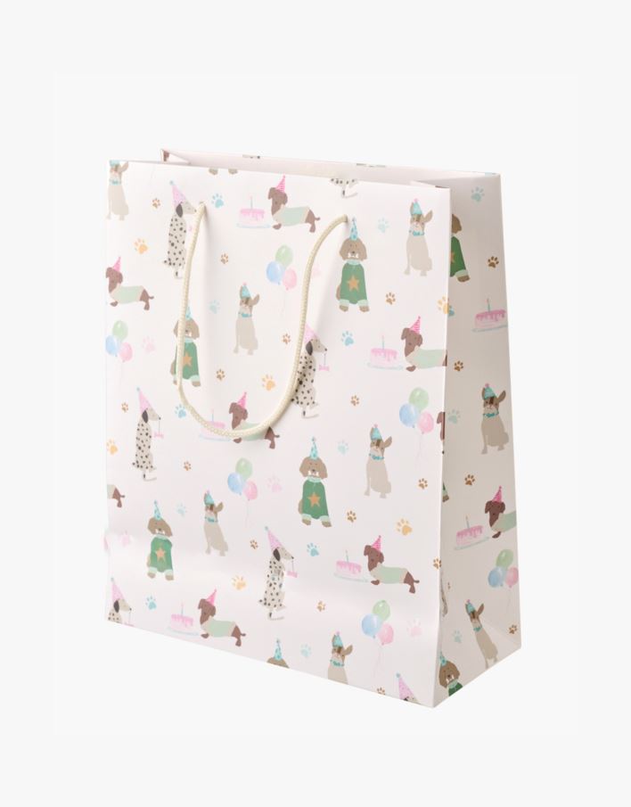 Presentpåse multi/vit - 24x29x10 cm multi/vit - 1