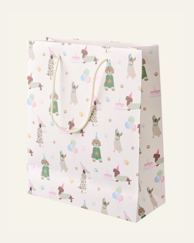 Presentpåse multi/vit - 24x29x10 cm multi/vit - 1