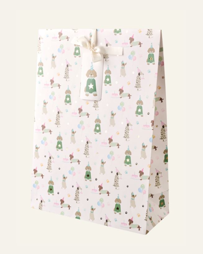 Presentpåse multi/vit - 36x50x15 cm multi/vit - 1