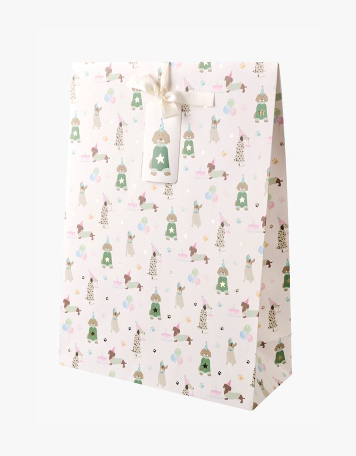 Presentpåse multi/vit - 36x50x15 cm multi/vit - 1