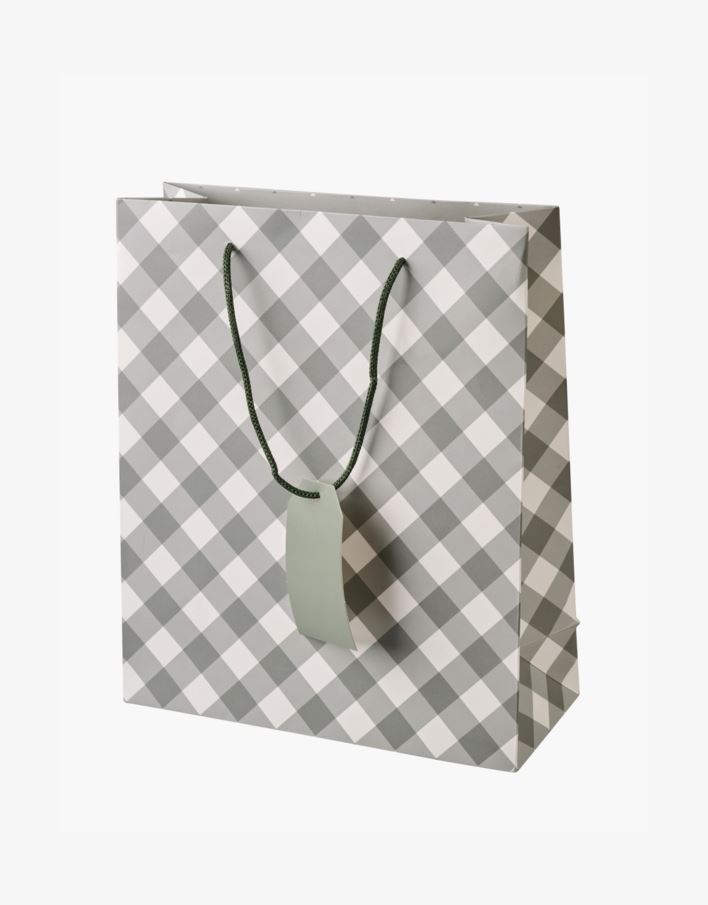 Presentpåse multi/grön - 24x29x10 cm multi/grön - 1