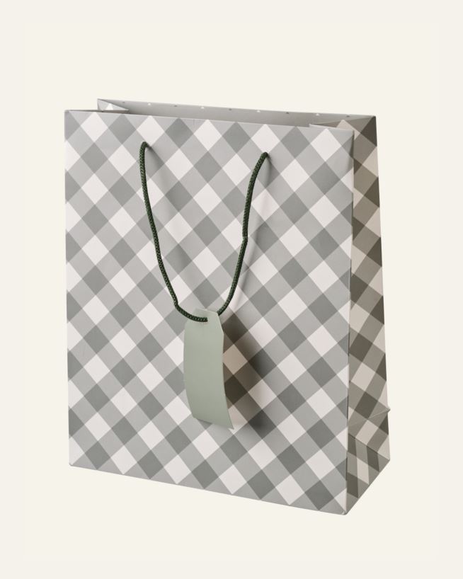 Presentpåse multi/grön - 24x29x10 cm multi/grön - 1