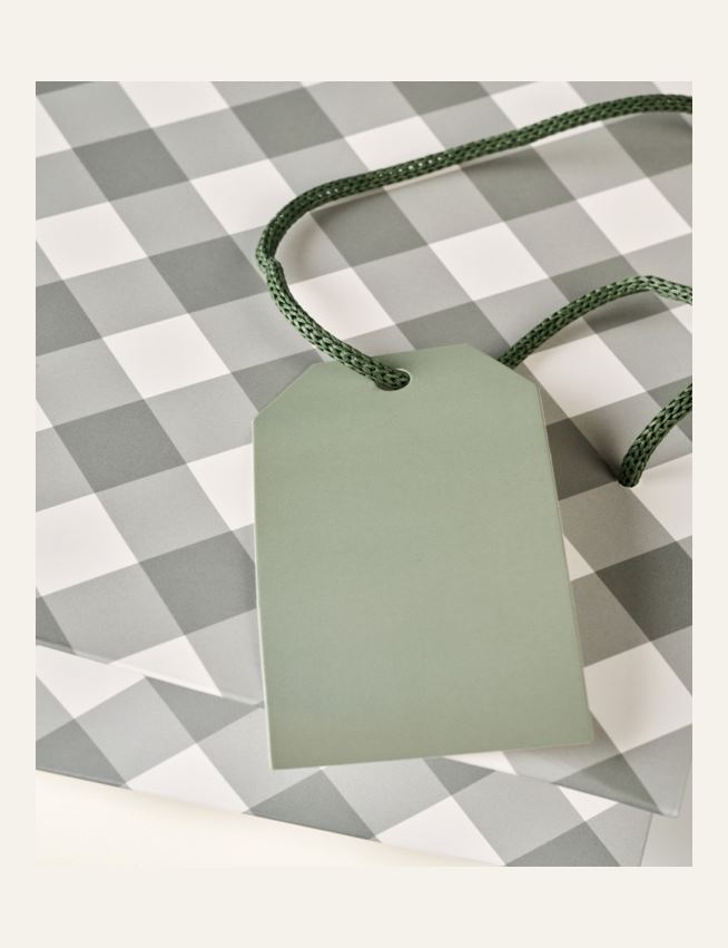 Presentpåse multi/grön - 2